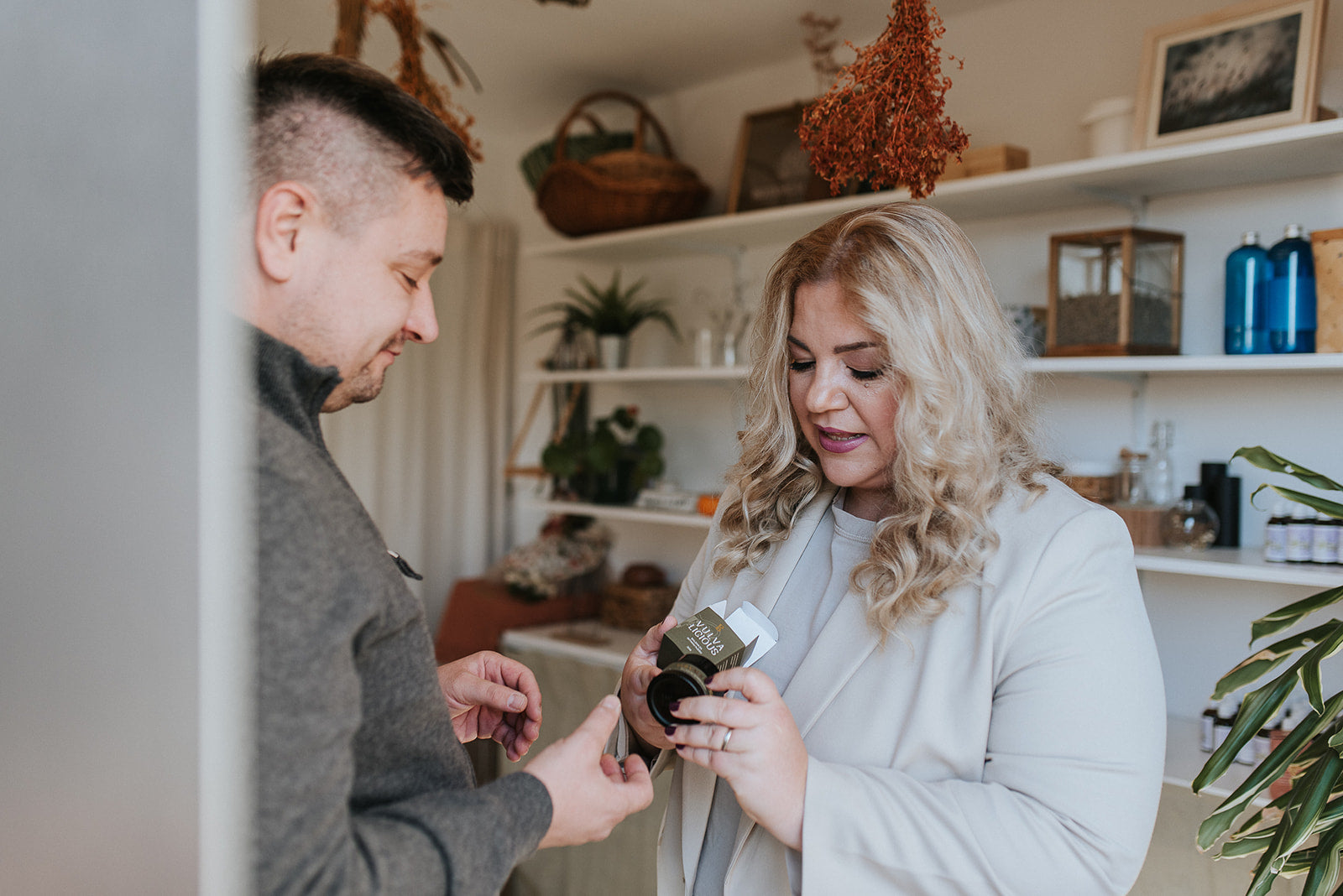 Marko i Martina, vlasnici brenda Biljkoljupka