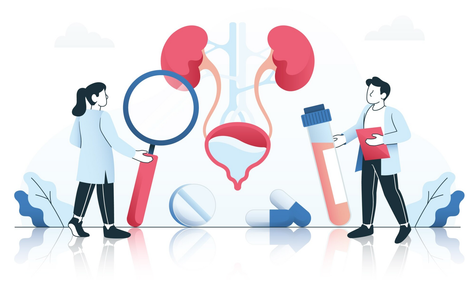 Ilustracija, ljudski organi i medicina